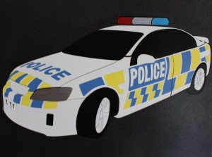 police car