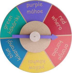 Colored Spinning Wheel